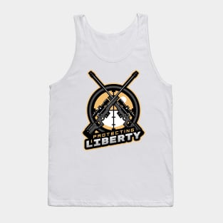 Crossed Sniper Rifles Tank Top